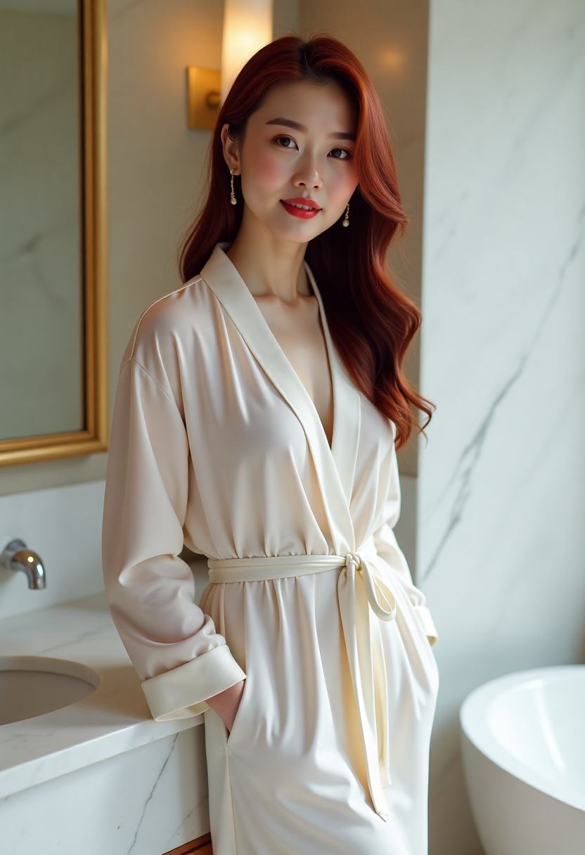 柿子树下